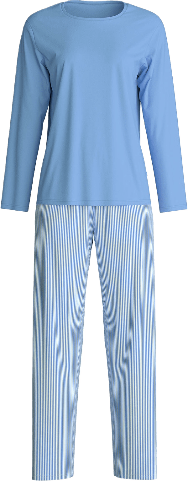 Lovely Nights Pyjamas, från Calida, i färgen Hydrangea Blue.