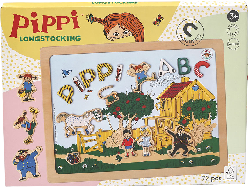 Pippi Magnettavla, från PIPPI.