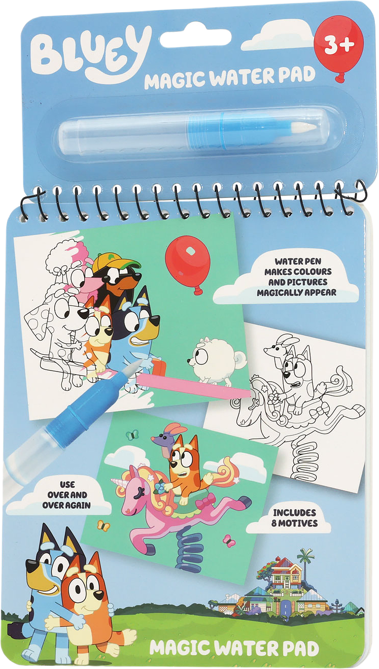 BLUEY Magisk målarbok, från Bluey.