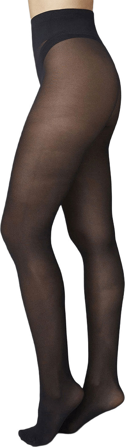 Svea Premium Strumpbyxor, från Swedish Stockings, i färgen Black.