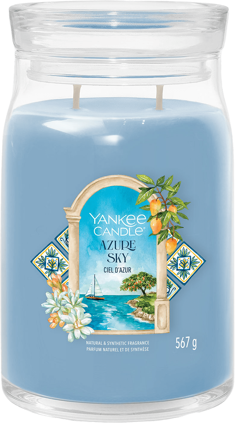 Signature Large Jar Azure Sky