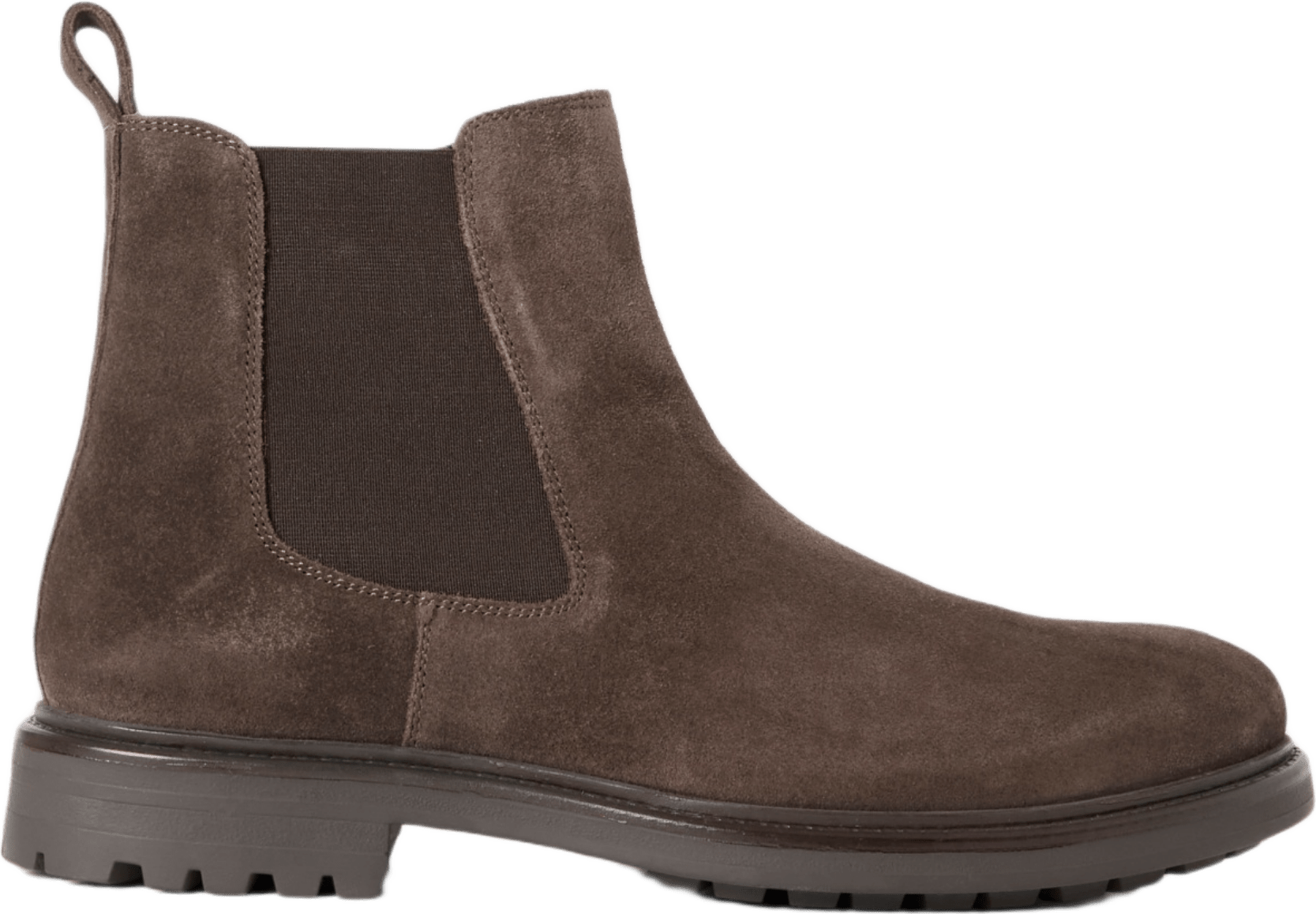 Chelsea boots i mocka