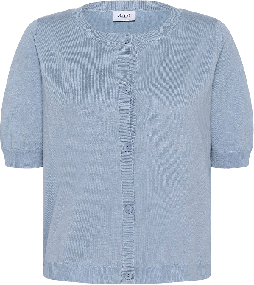 MilaSZ Cardigan, från Saint Tropez, i färgen Blue Blizzard.