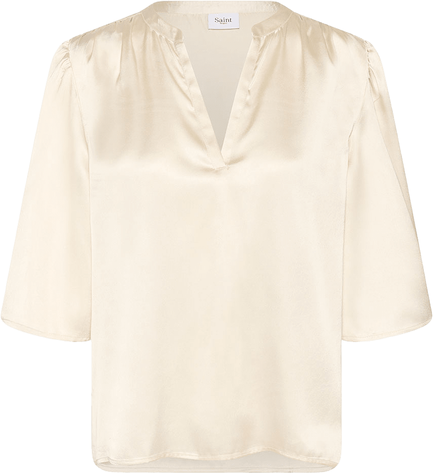 SafinaSZ Blouse, från Saint Tropez, i färgen Rainy Day.