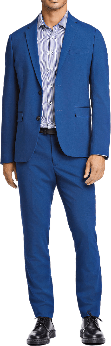 Plain Mens Suit, från Lindbergh, i färgen Blue.