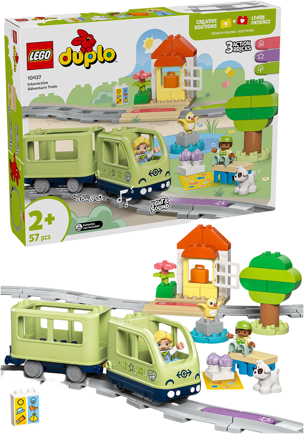 DUPLO® Interaktivt äventyrståg