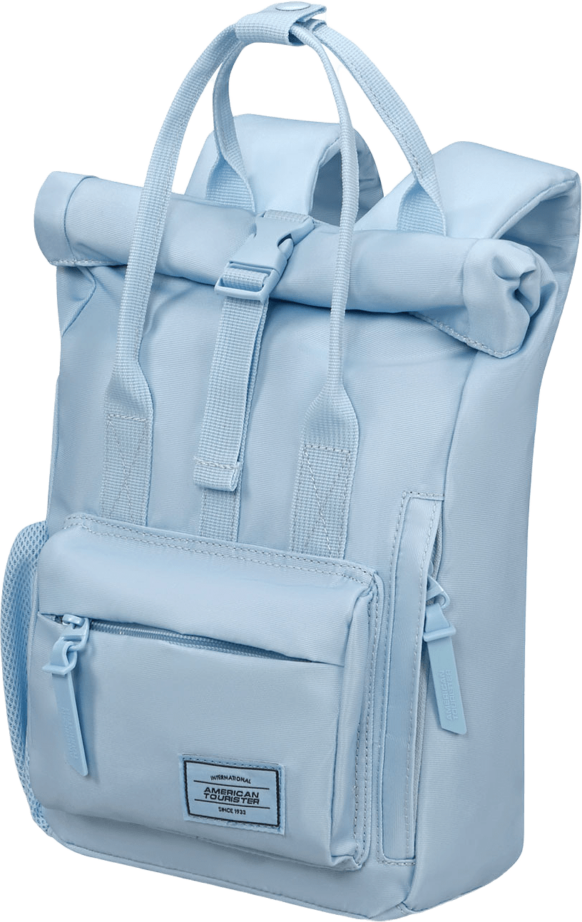 Barnryggsäck city, från American Tourister, i färgen Pastel Blue.