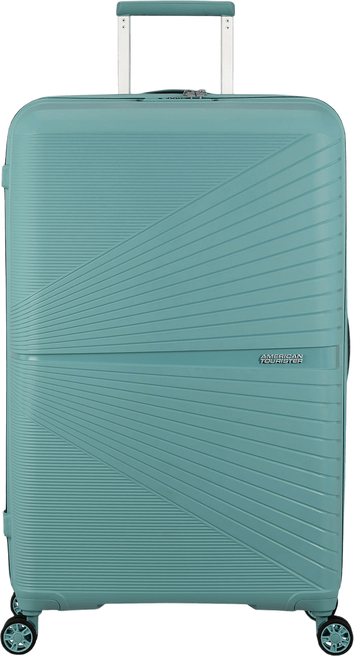 Airconic superlätt resväska 77 cm, från American Tourister, i färgen Dusty Turquoise.