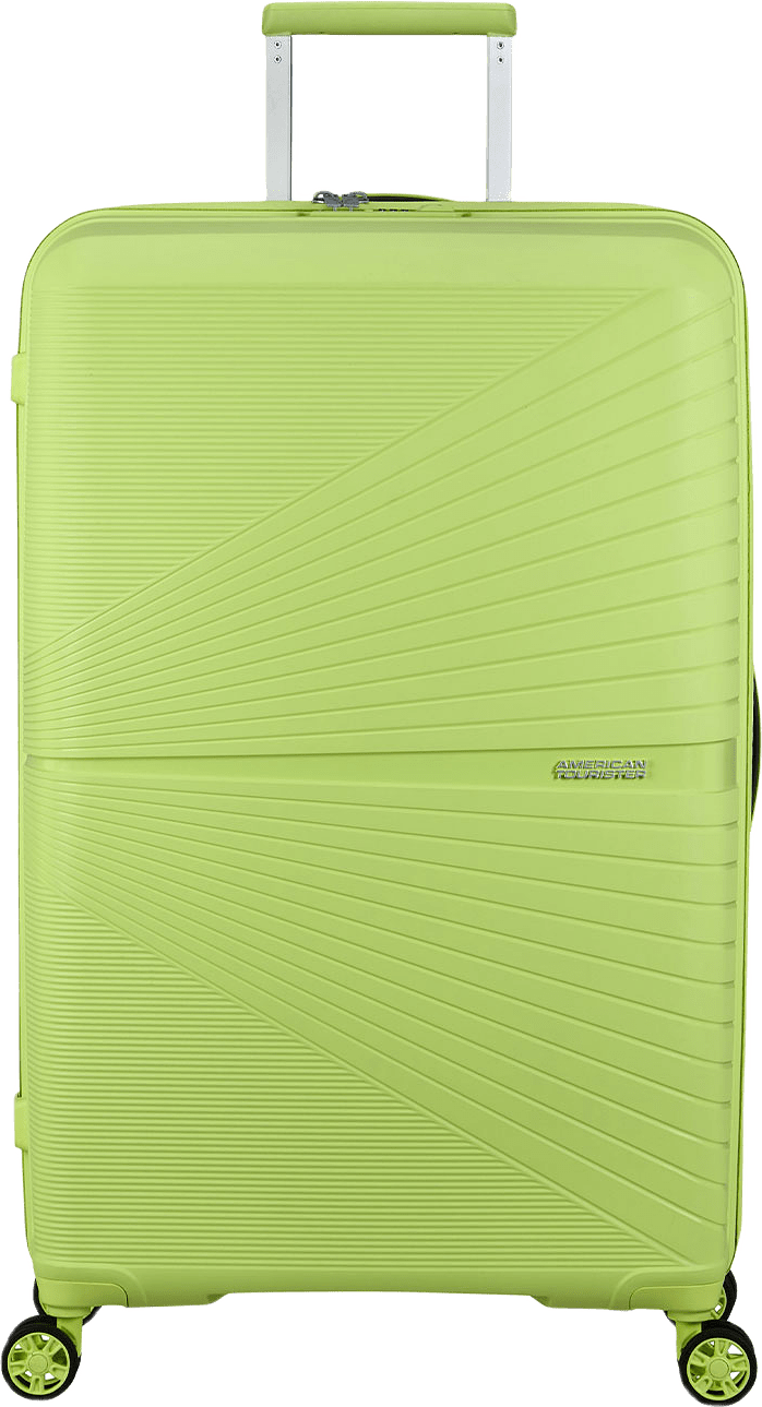Airconic superlätt resväska 77 cm, från American Tourister, i färgen Electric Lime.