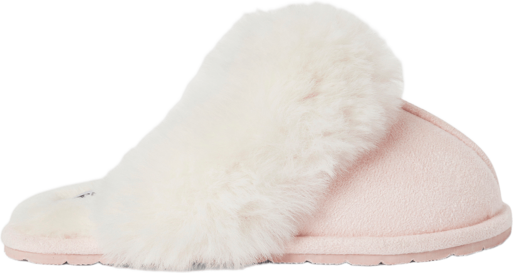 Fodrade tofflor, från RIKIKI, i färgen Light Pink.
