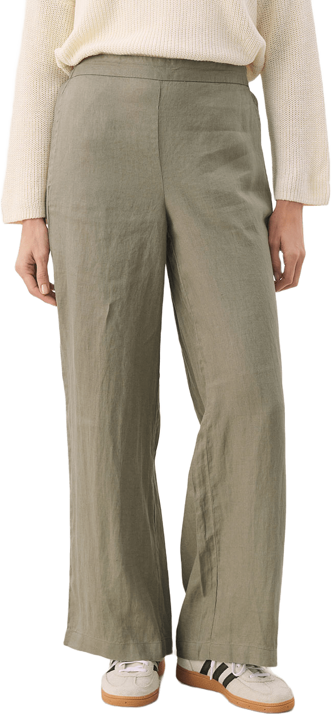 ElnaPW PA Trousers, från Part Two, i färgen Vetiver.