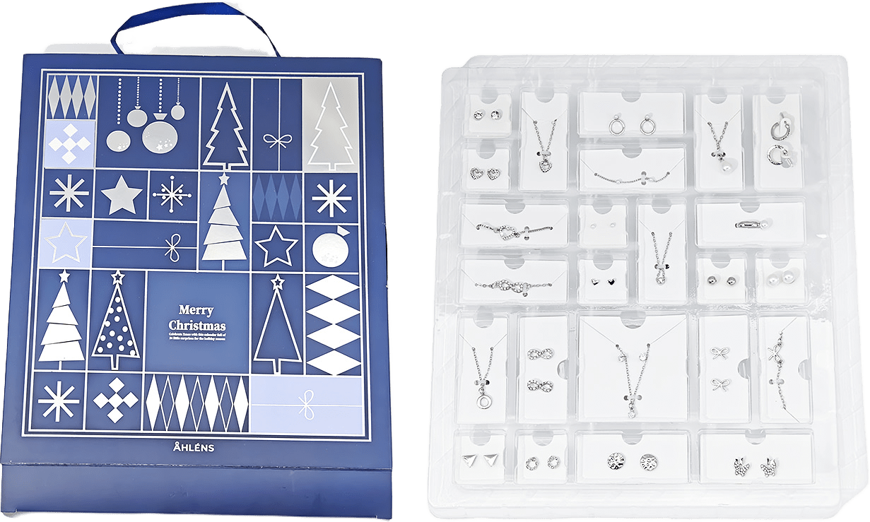 Adventskalender 2025, från Appear, i färgen Silver.