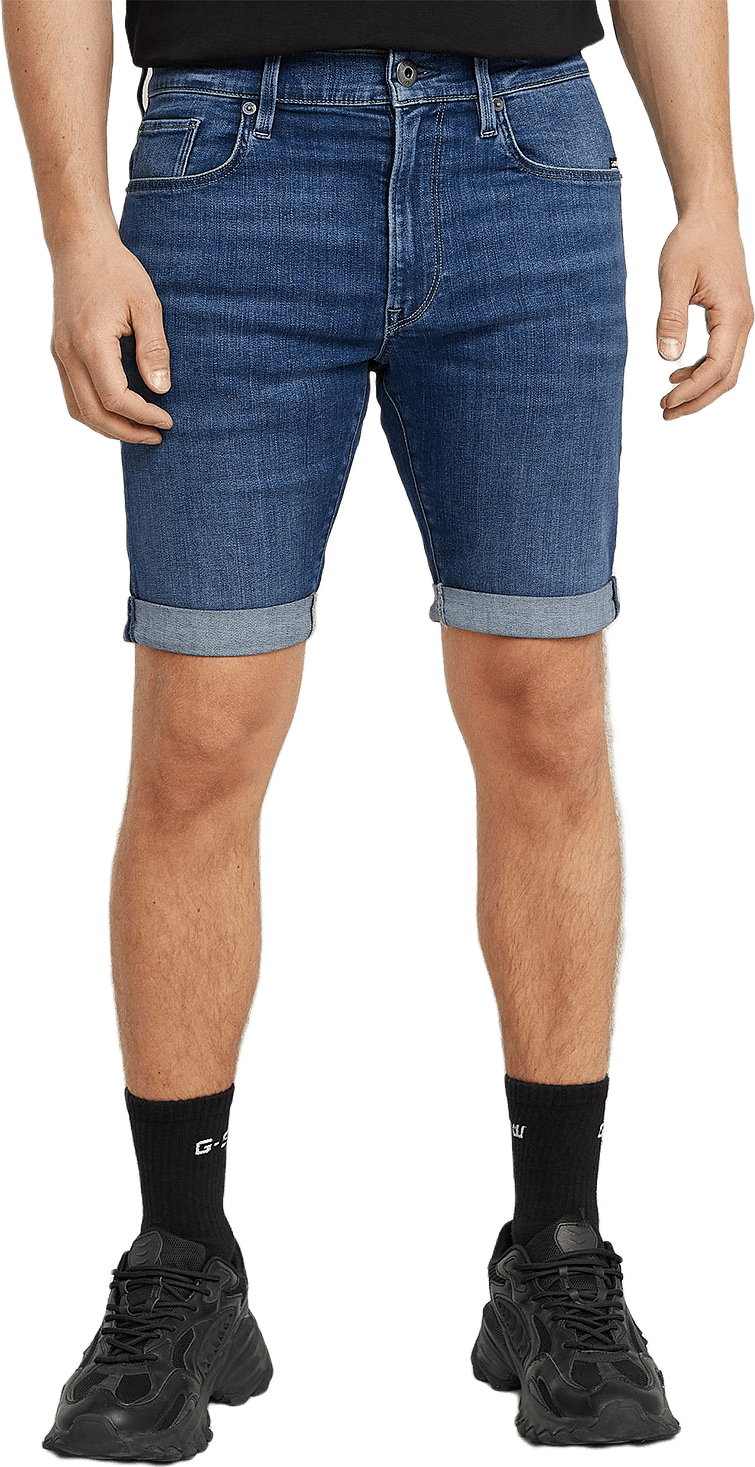 3301 Slim Shorts, från G-Star, i färgen Medium Aged.