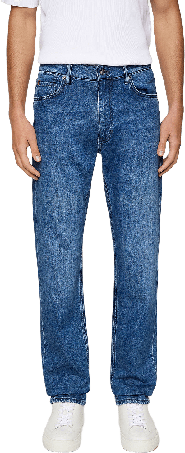 Jax Mid Wash Slim Jeans, från J.Lindeberg, i färgen Mid Blue.