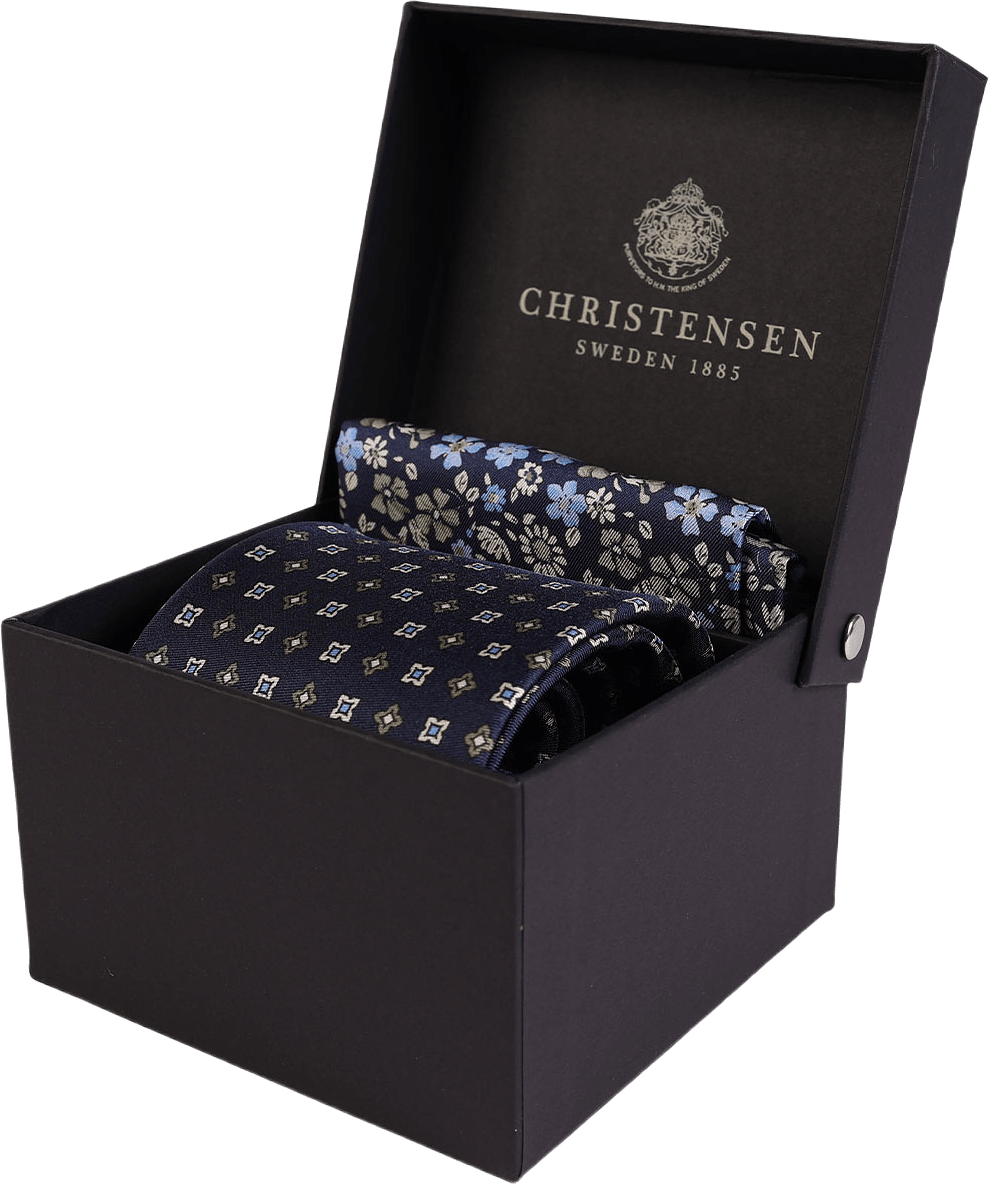 Tie & Pocket SquareBox Set, från Amanda Christensen, i färgen 409.