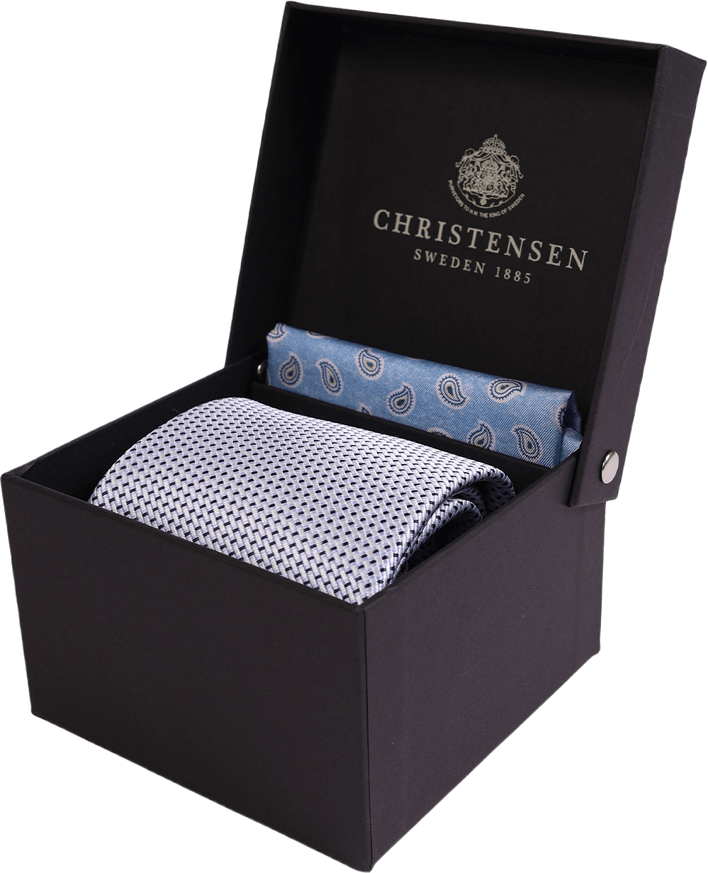 Tie & Pocket SquareBox Set, från Amanda Christensen, i färgen 403.