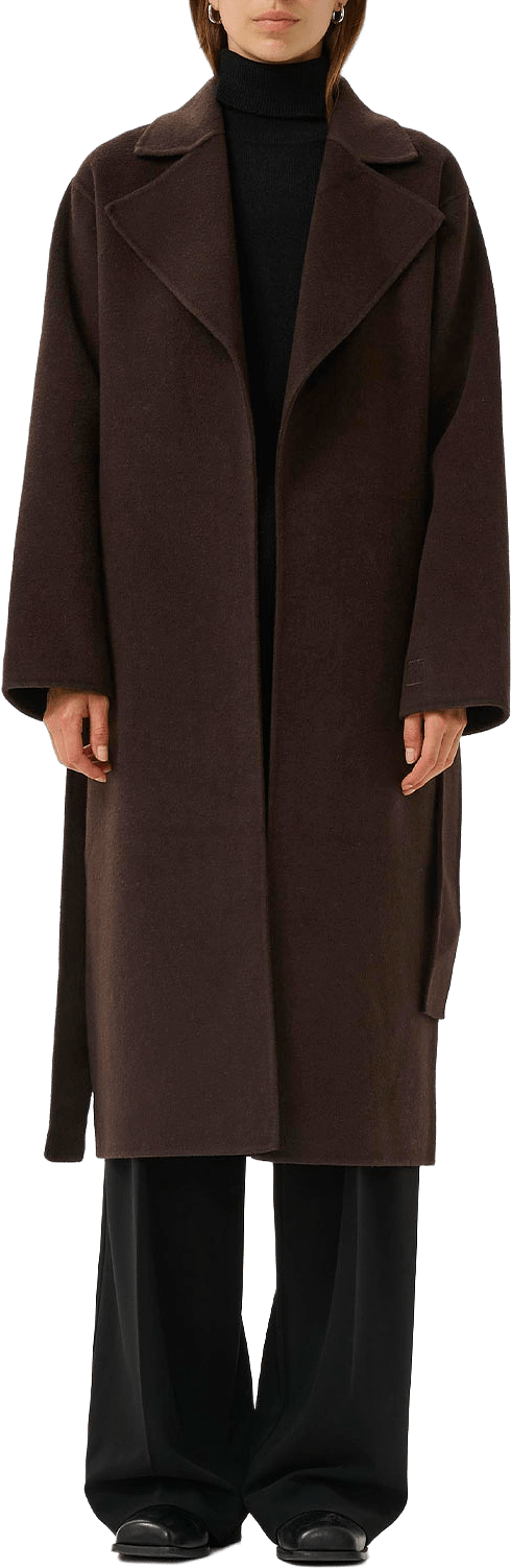 LiuroIW Lula Coat Premium Jacket, från Inwear, i färgen Chocolate Brown.