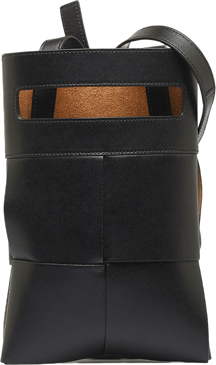 Bottega Veneta Maxi Intrecciato Cut Out Crossbody Bag