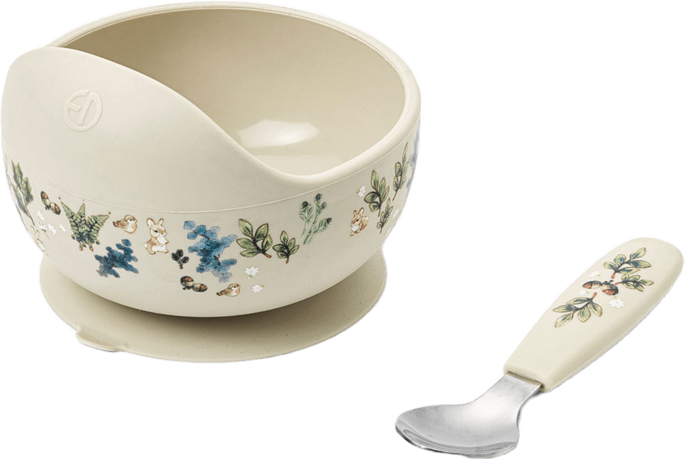Elodie Silicone Bowl Set, från Elodie Details, i färgen Fairytale Forest.