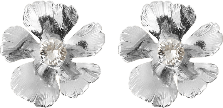 Anemone Earrings, från Caroline Svedbom, i färgen Rhodium.