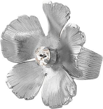 Anemone Ring, från Caroline Svedbom, i färgen Rhodium.