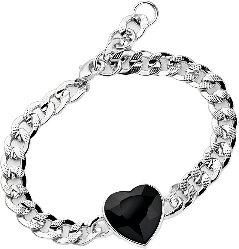 Eternal Love Vanity Bracelet, från Charlotte Bonde STHLM, i färgen Silver/Black.