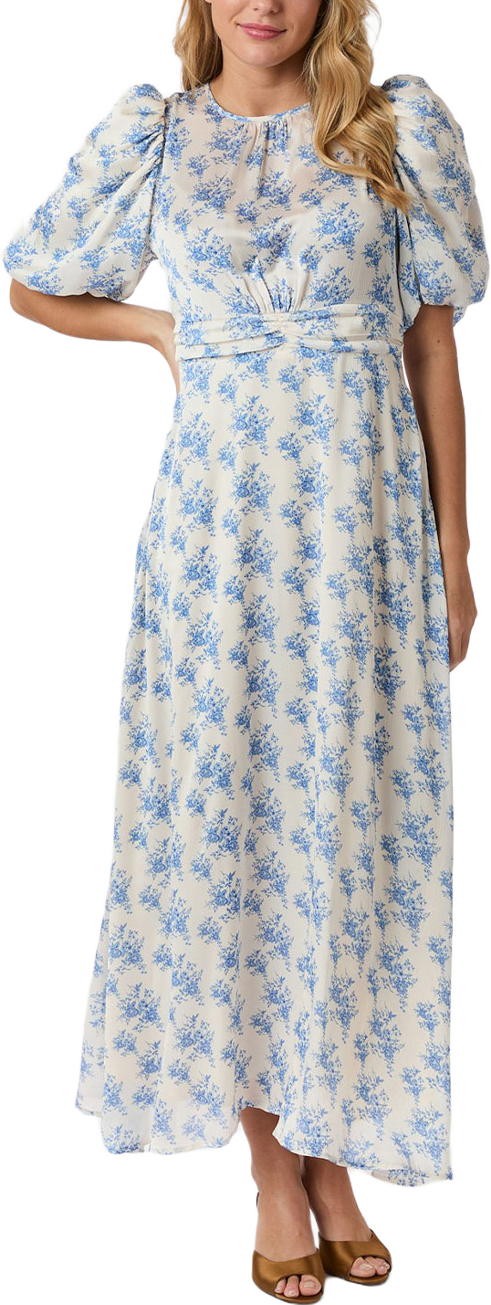 Kikka Wild Rose Dress, från Neo Noir, i färgen Light Blue.