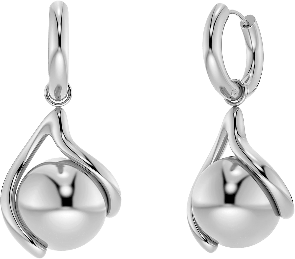 Buddy Hoops L Steel, från Edblad, i färgen Steel.