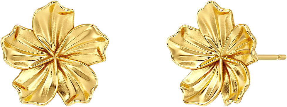 Jasmine Studs S Gold