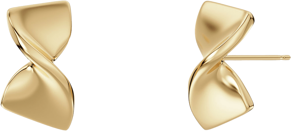 Nuvole Studs S Gold