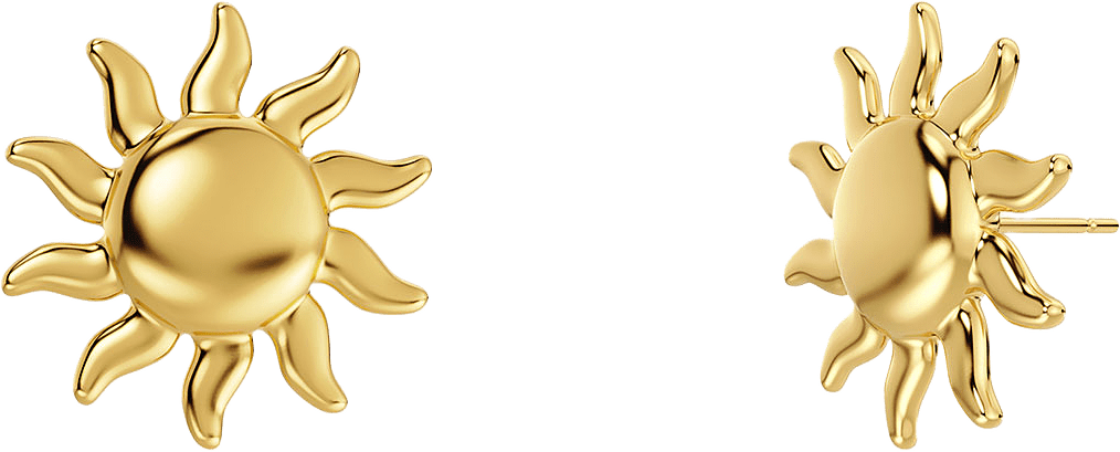 Sun Studs S Gold