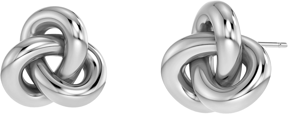 Infinity Knot Studs S Steel