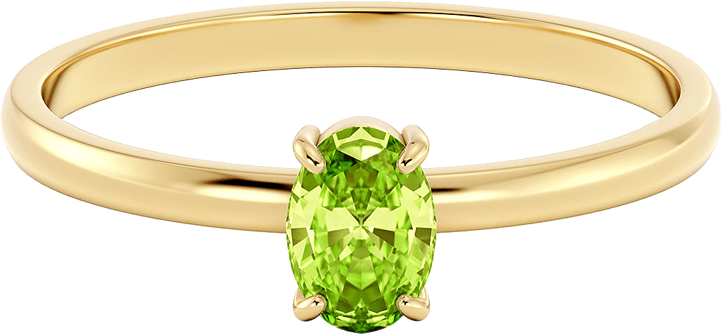 Misty Ring Green Gold, från Edblad, i färgen Gold.