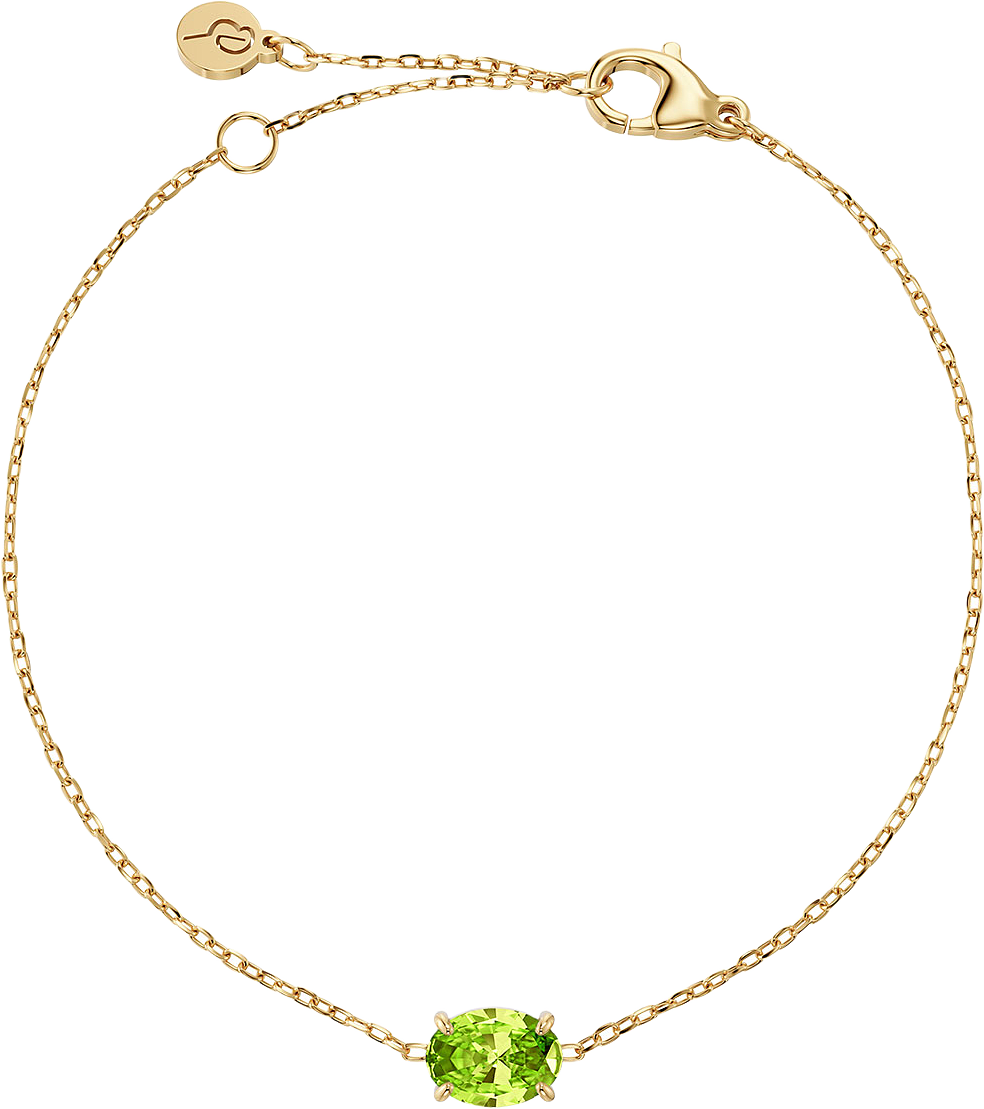 Misty Bracelet Green Gold