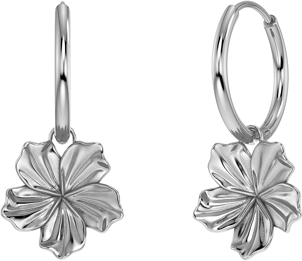 Jasmine Hoops Steel