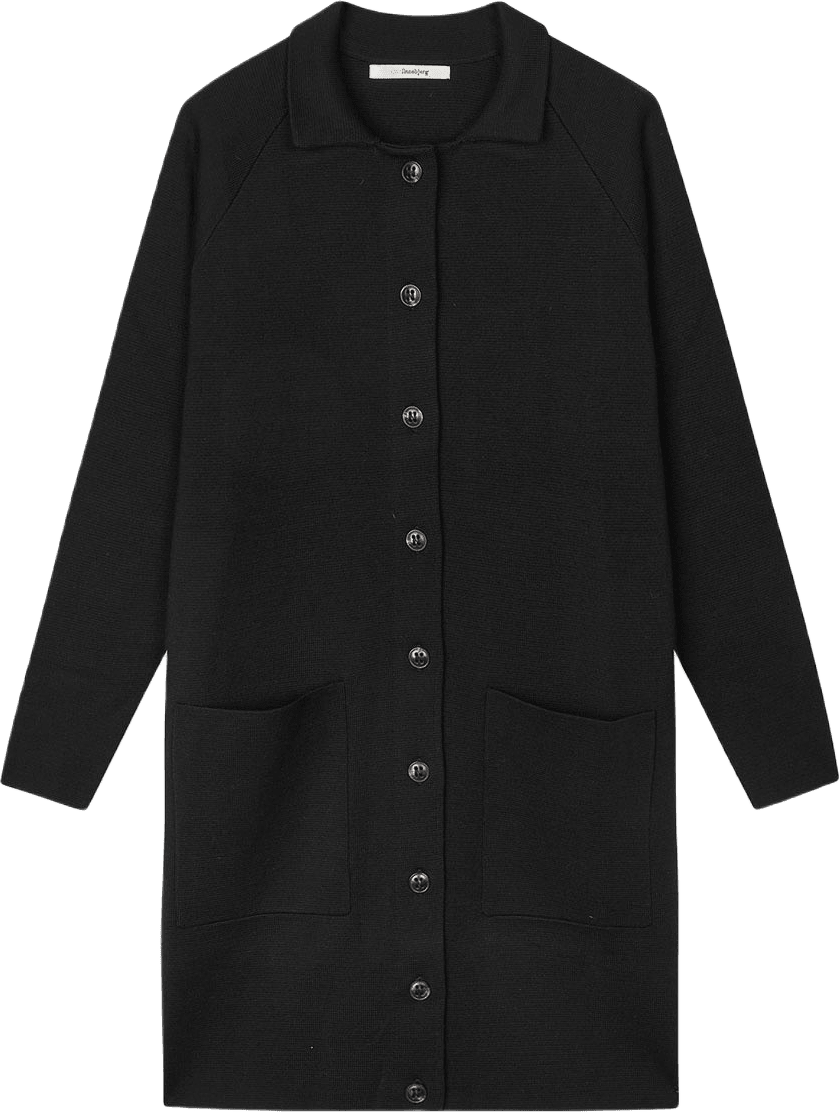 BARBRO Cardigan, från Sibin Linnebjerg, i färgen Black.