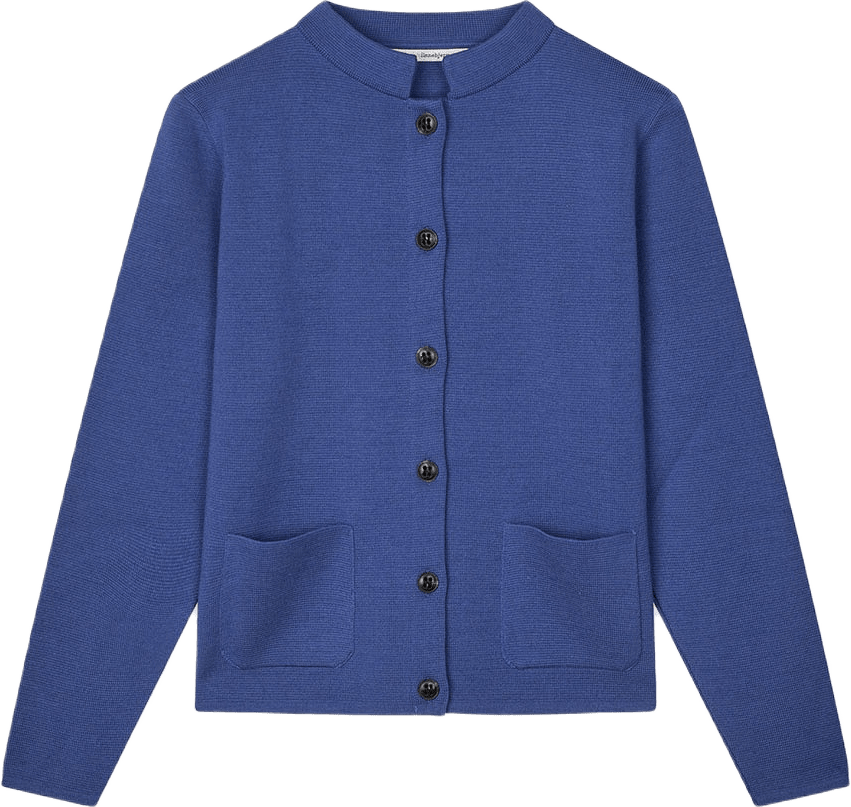 Cardigan Dell, från Sibin Linnebjerg, i färgen Clear Blue.