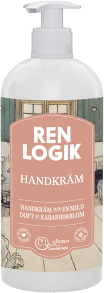 Handkräm Rabarberblom, från Ren Logik.