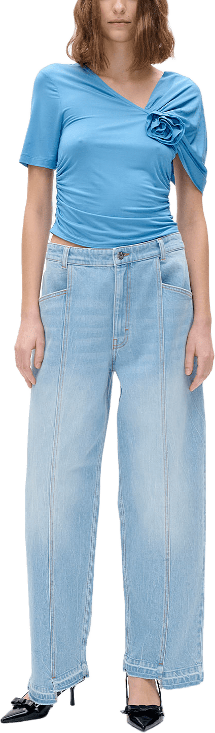 JANSJE Top, från Baum und Pferdgarten, i färgen Parisian Blue.