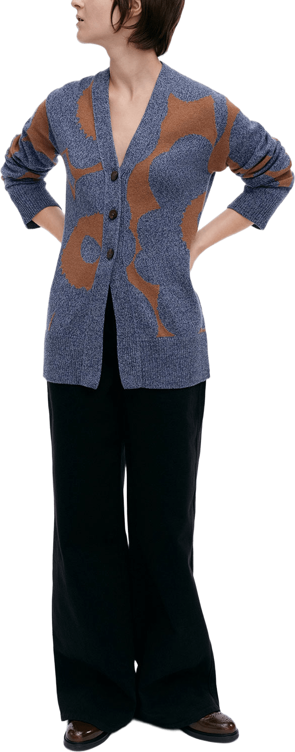 Kumma Unikko, från Marimekko, i färgen Blue, Brown.