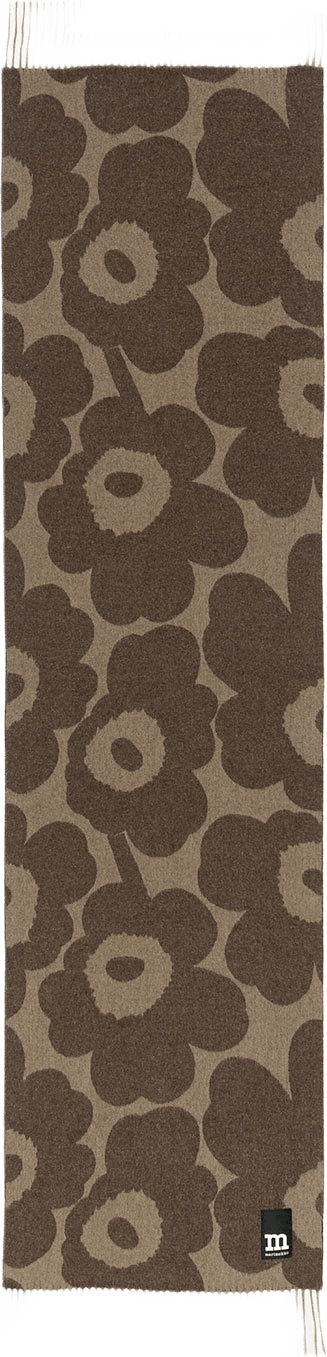 IDENTTINEN UNIKKO Scarves, från Marimekko, i färgen Brown, Dark Brown.