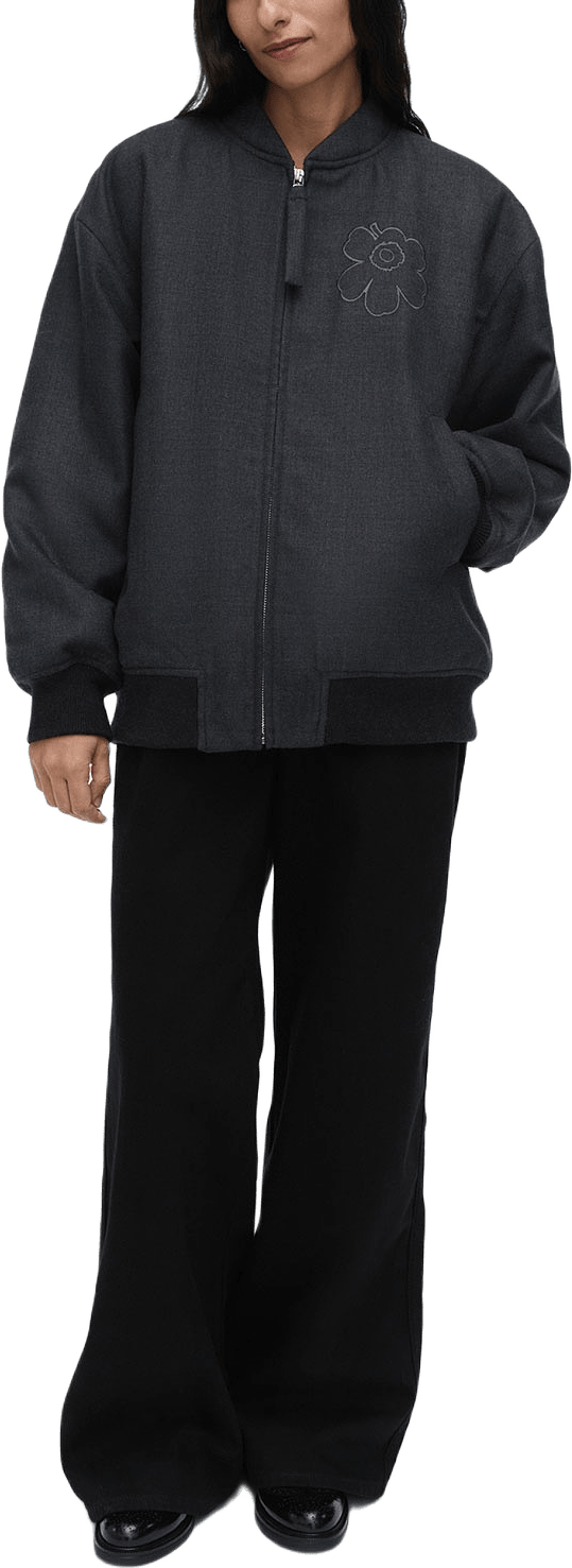 MONUMENTTI SOLID Jacket, från Marimekko, i färgen Black.
