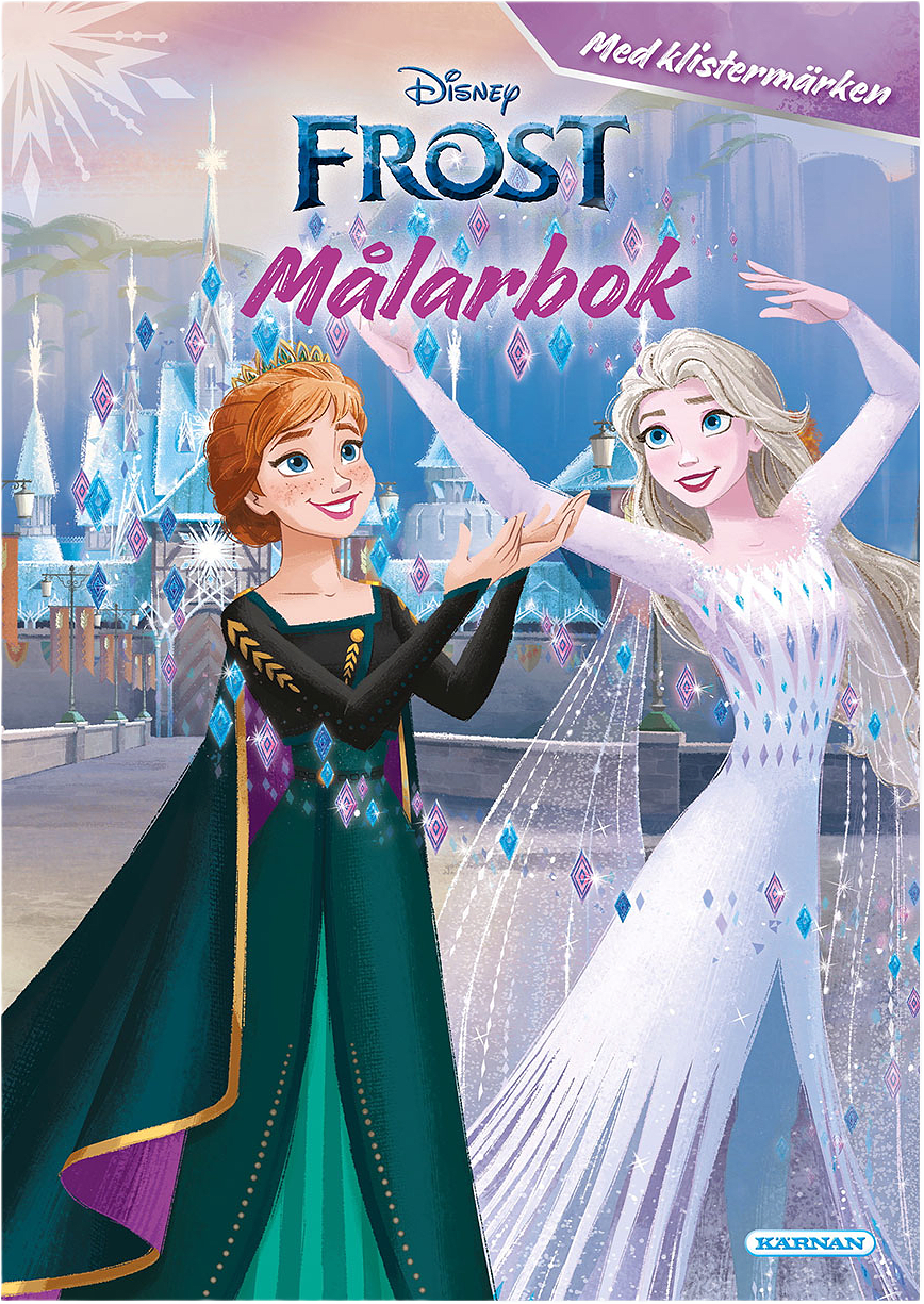 Målarbok, Frost, från FROZEN.