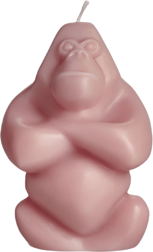 Gabba Gabba Ljus H 115mm, från Kosta Boda, i färgen Pink.