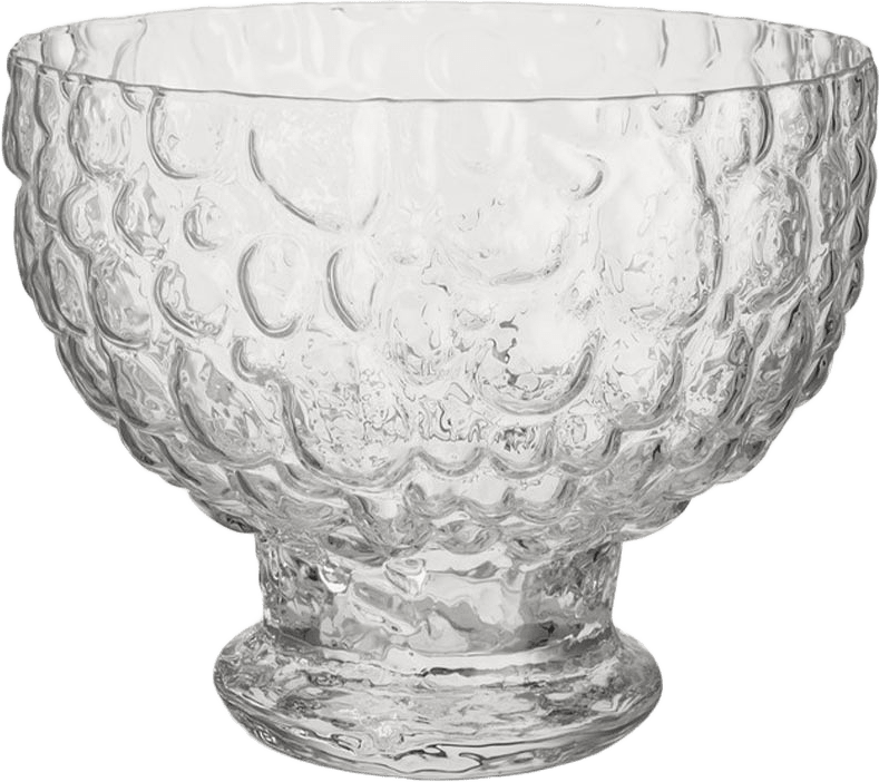 Moss skål 190mm, från Kosta Boda, i färgen Clear.