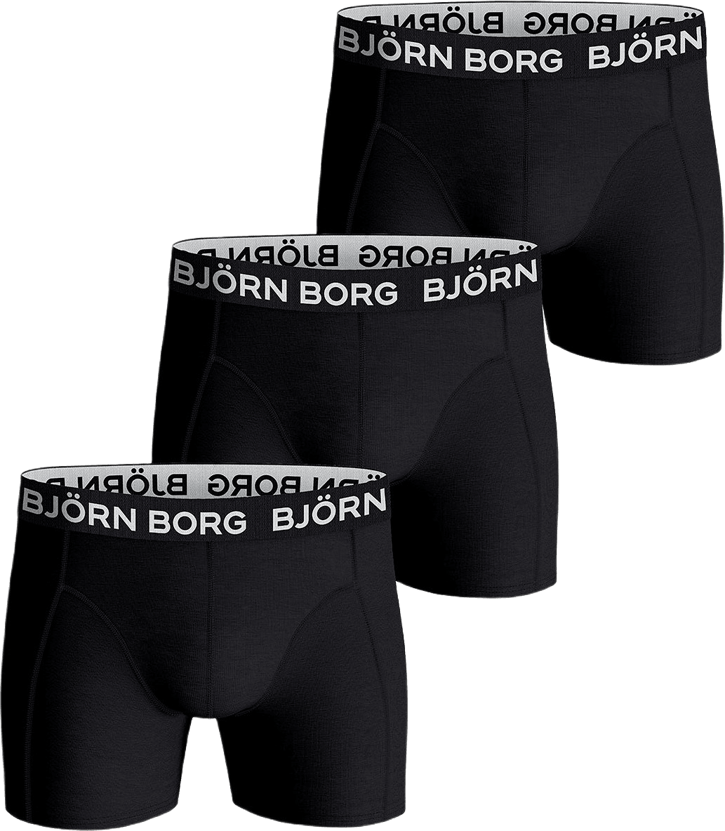 Cotton Stretch Boxer 3P, från Björn Borg, i färgen Multipack 1.