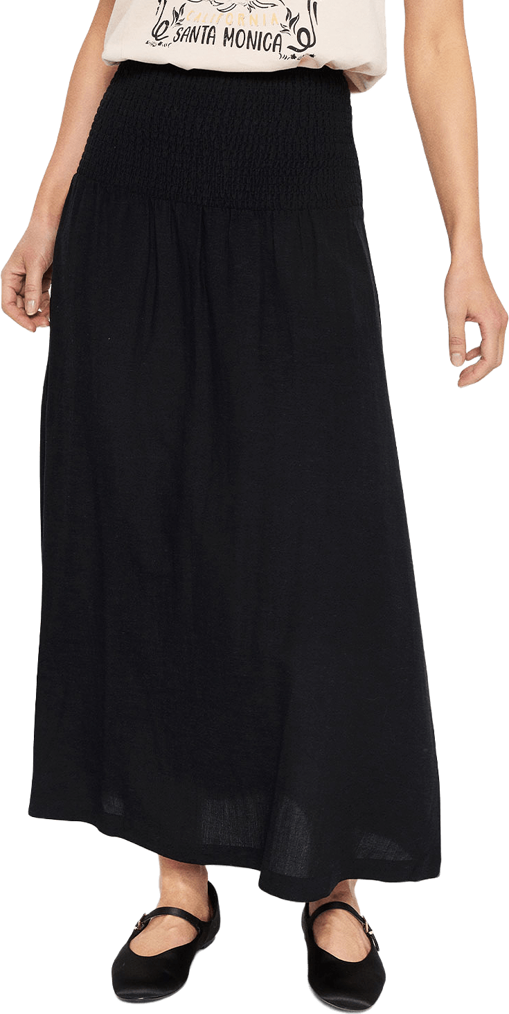 Katha SZ Skirt, från Saint Tropez, i färgen Black.