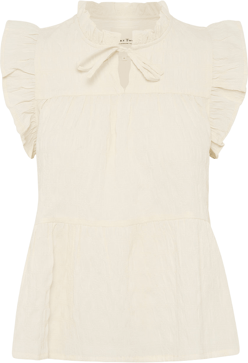 Gimaline PW TO Shirt, från Part Two, i färgen Tofu.