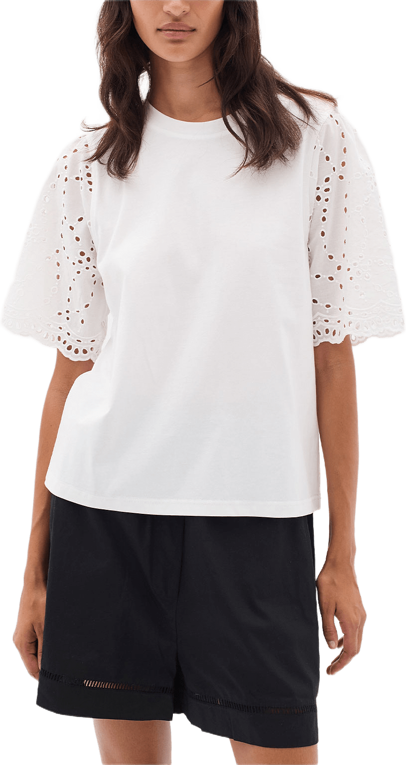 Faith Top, från Inwear, i färgen Pure White.