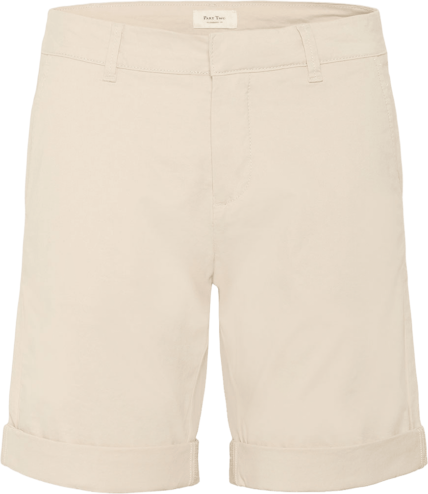 HanijanPW Shorts, från Part Two, i färgen French Oak.